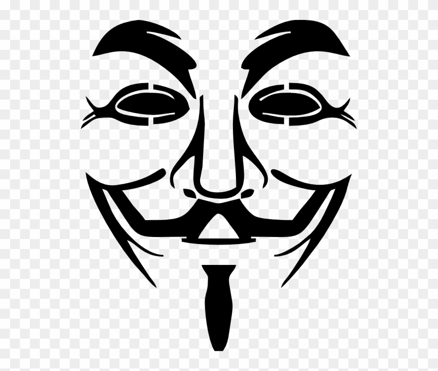 Anonymous Mask Logos And Symbols.