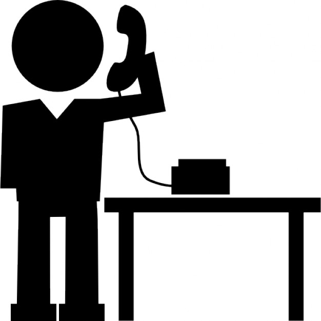 Collection of free Called clipart answer phone. Download on.