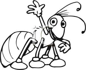 Free Black And White Ant Clipart, Download Free Clip Art.