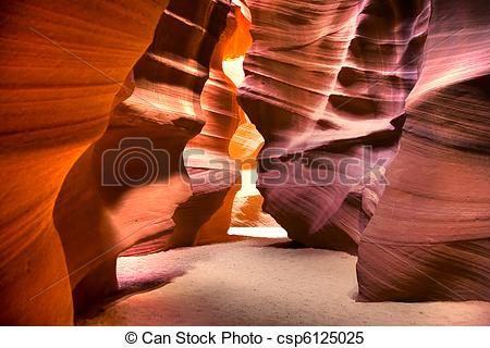Stock Images of antelope canyon, page arizona csp6125025.