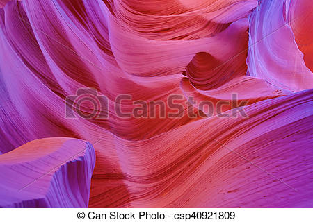 Stock Photography of Antelope canyon.