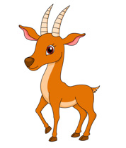 Free Antelope Clipart.