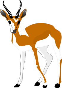 Antelope Clip Art at Clker.com.