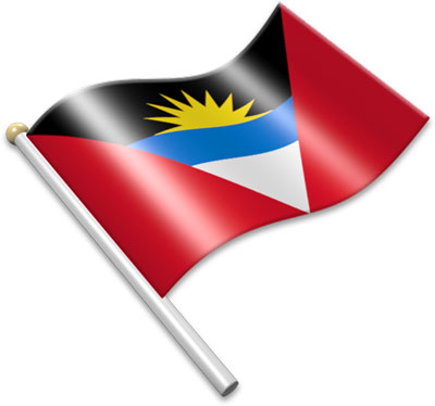 antigua and barbuda flag clipart.
