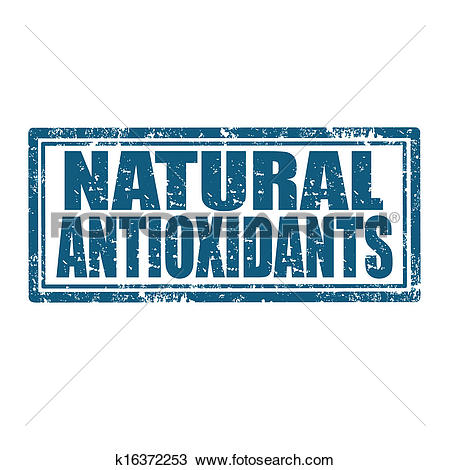 Clipart of Natural Antioxidants.