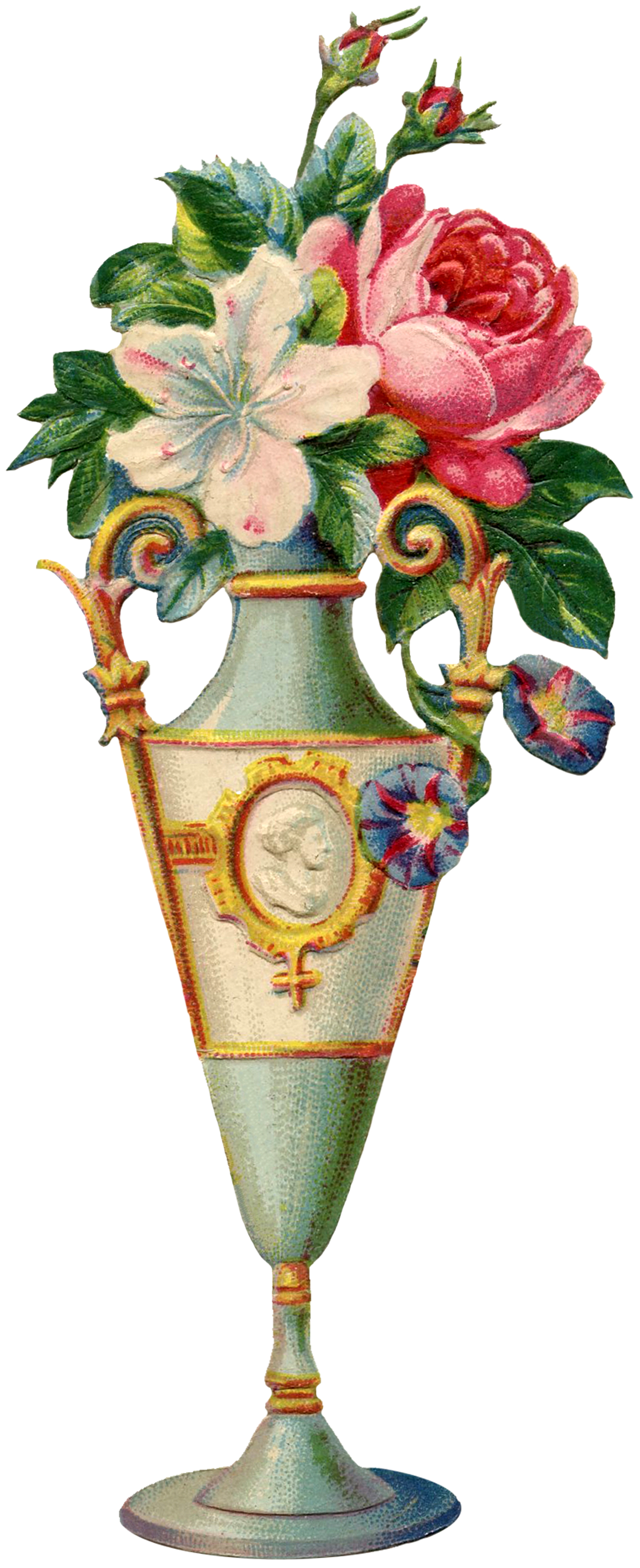 Floral Vase Image.