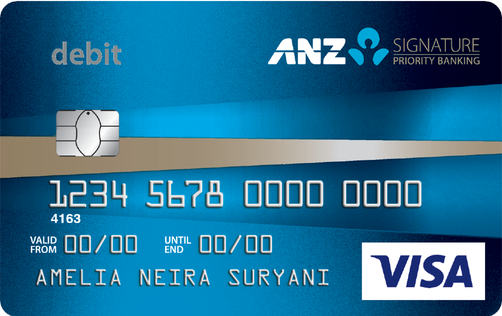 Anz Bank Card.