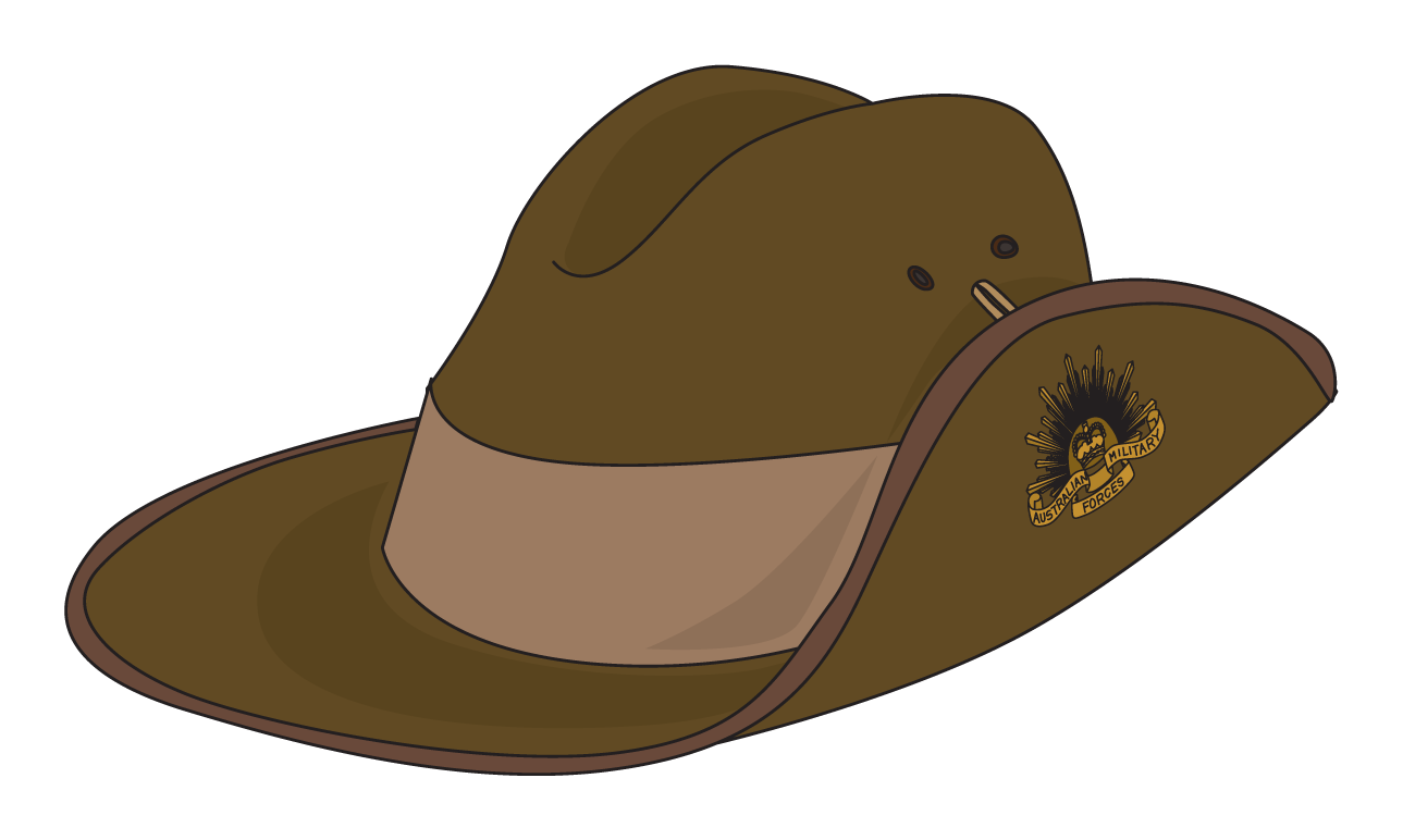 Hat keinen. Австралийская шляпа Анзак. Шляпа рисунок. Шляпа охотника. Шляпа охотничья коричневая.