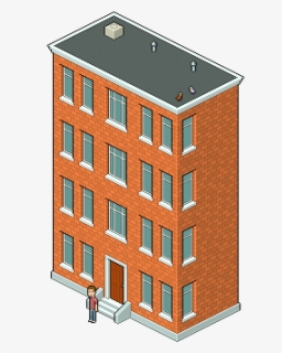 Free Apartment Building Clip Art with No Background.