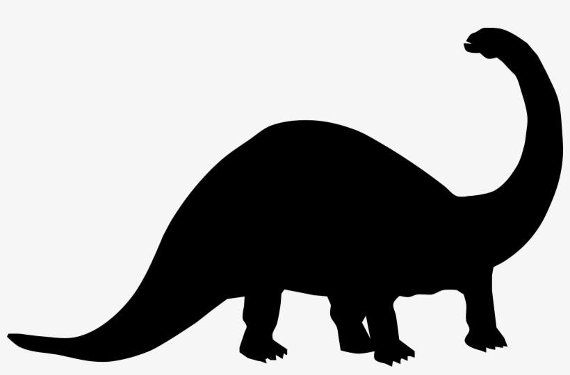 Apatosaurus Vector Clipart Image.