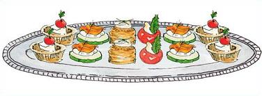 Free Appetizers Clipart.