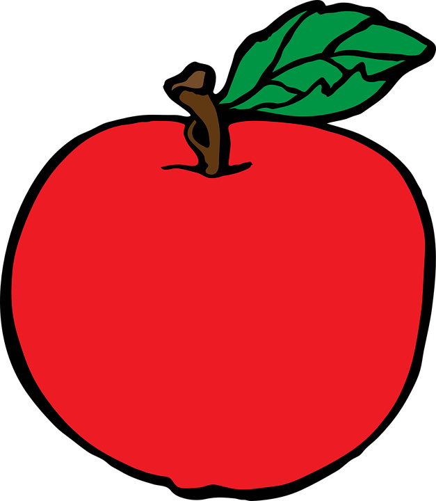 Free vector graphic: Apple, Fruit, Healthy, Organic.