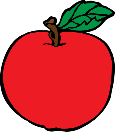Red Apple Clipart.