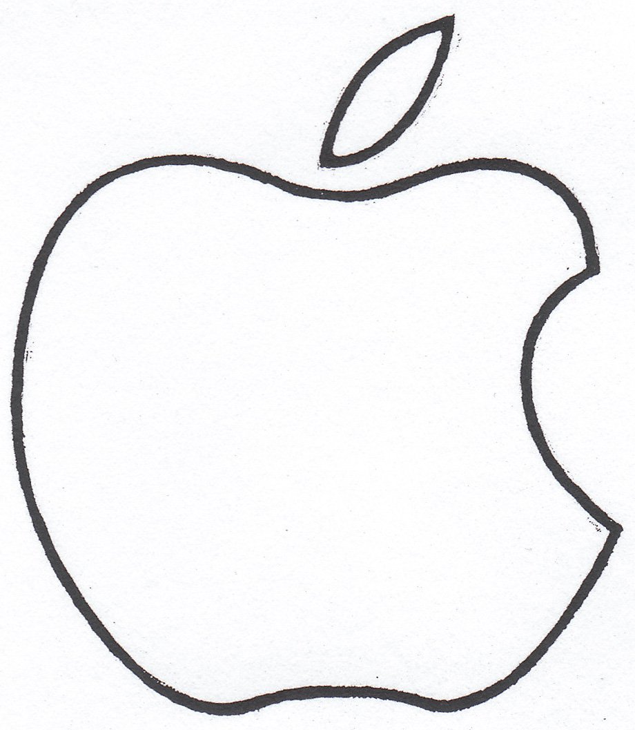 Free Apple Logo Outline, Download Free Clip Art, Free Clip.