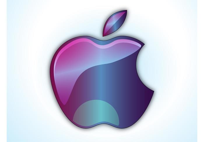 Shiny Apple Logo.