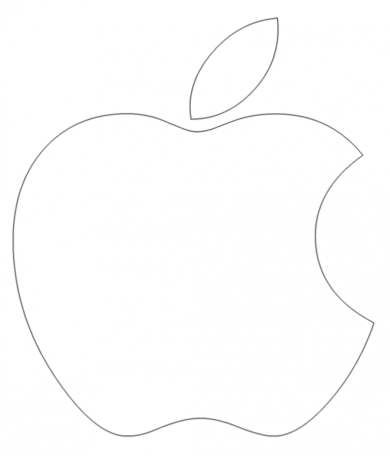 Clipart Apple Logo.