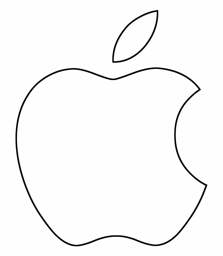 apple logo outline 10 free Cliparts | Download images on Clipground 2024