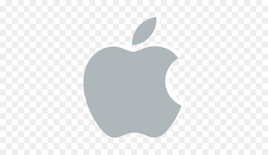 White Apple Logo png download.