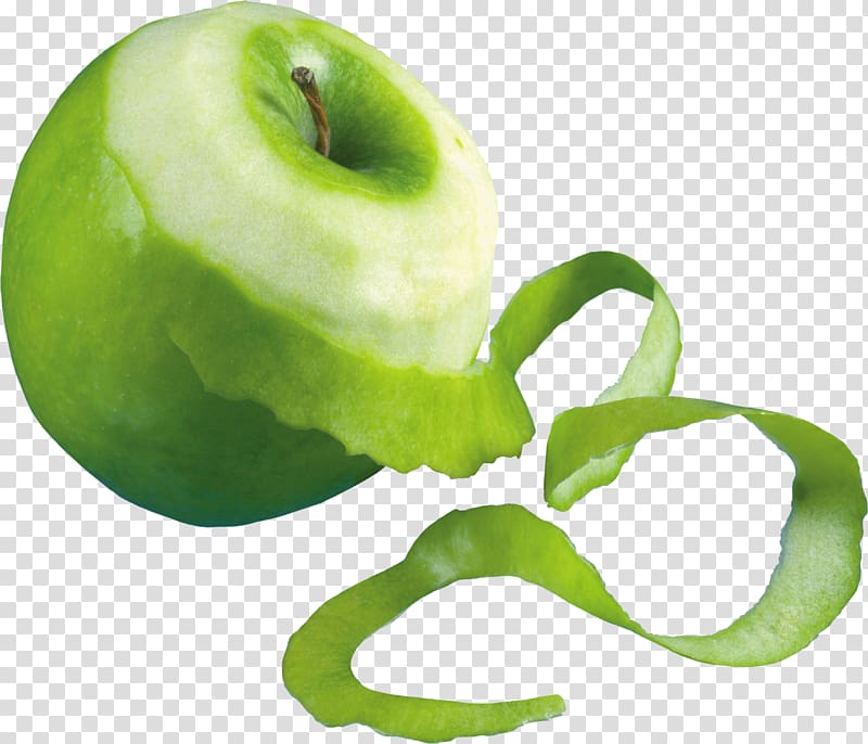 Juice Peel Exfoliation Organic food Apple, Apple transparent.