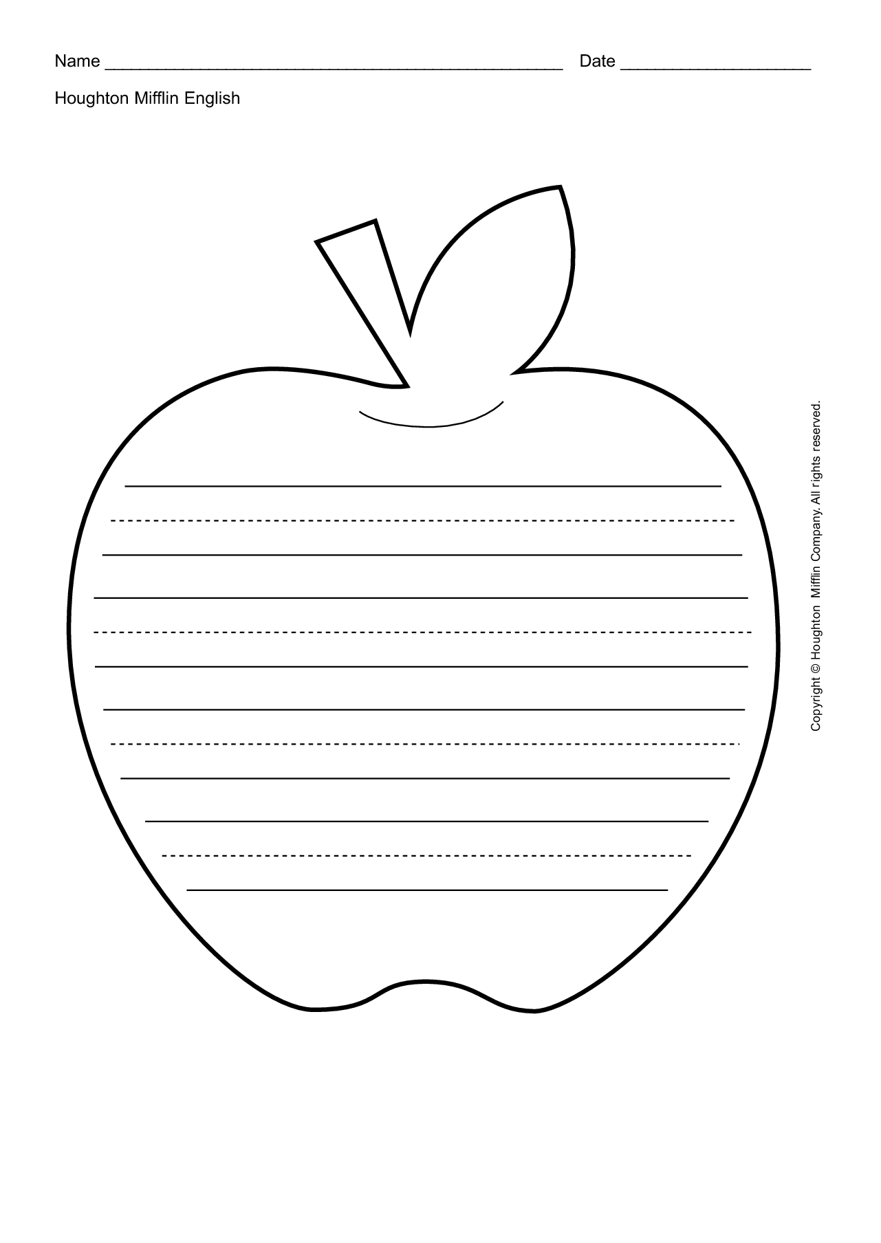 Apple Leaf Template Free Download Clip Art.