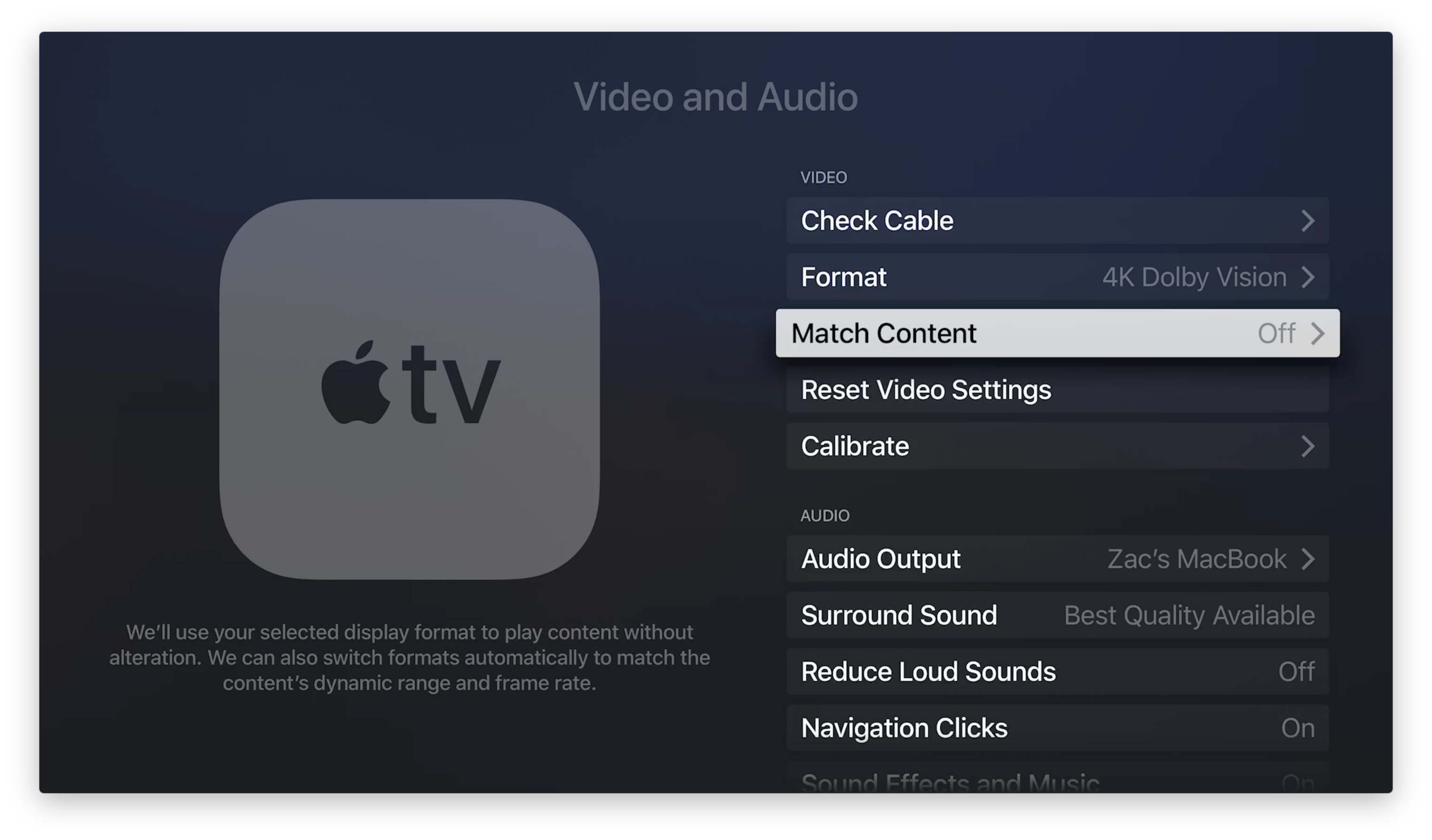 tvOS 11.2 with new HDR and frame rate options now available for.