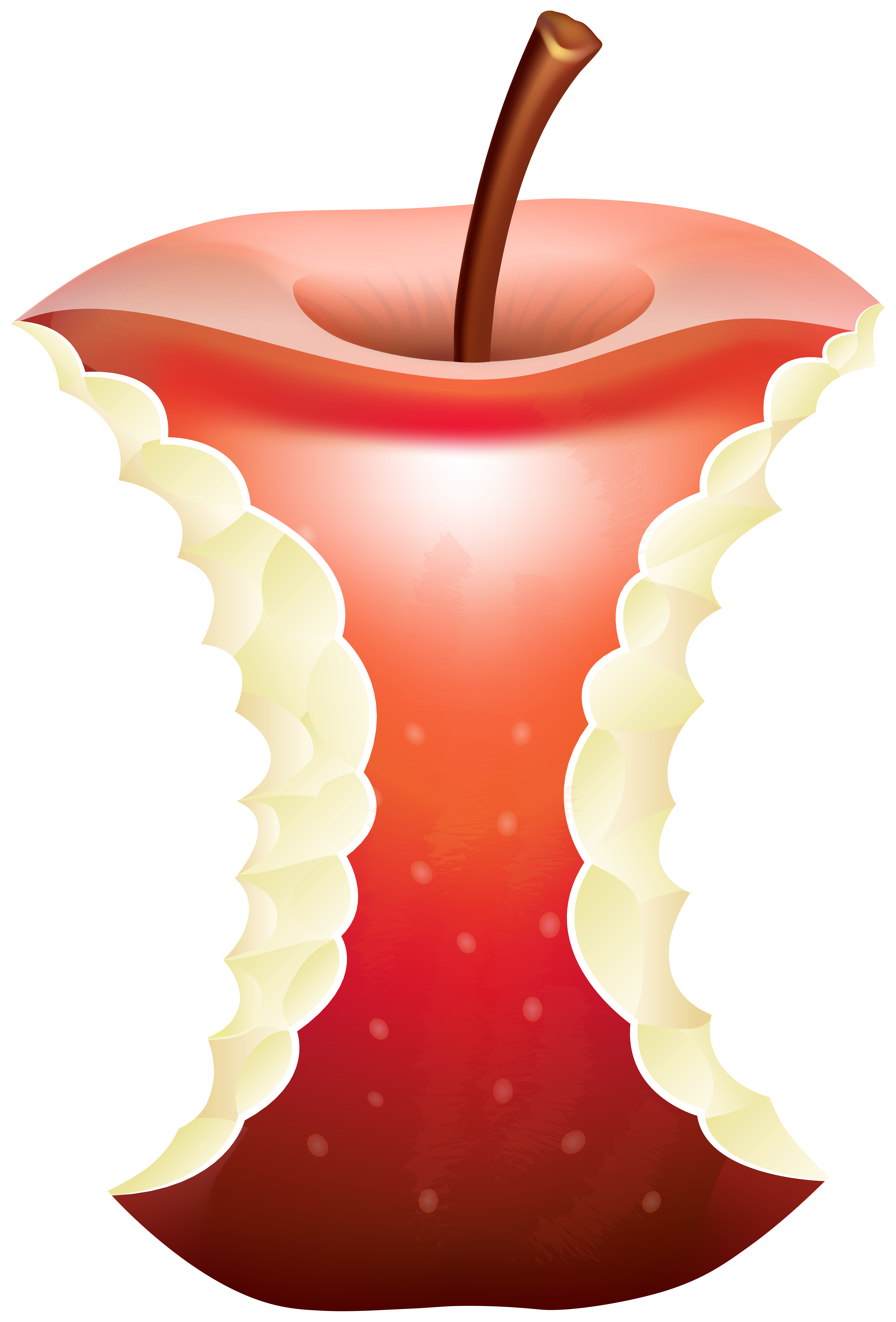 Red Apple Bite PNG Clipart.