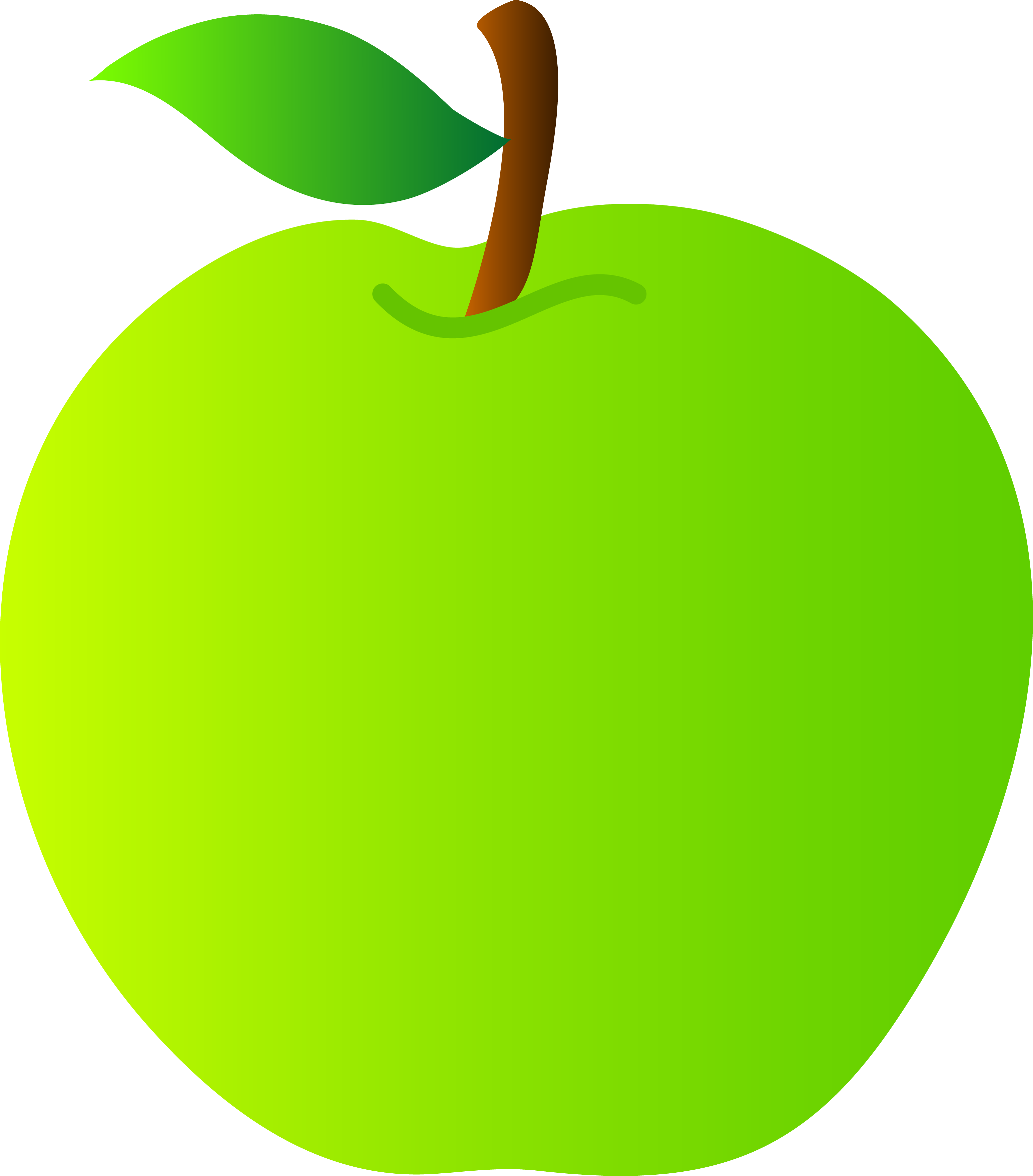 Green Apple Clipart.