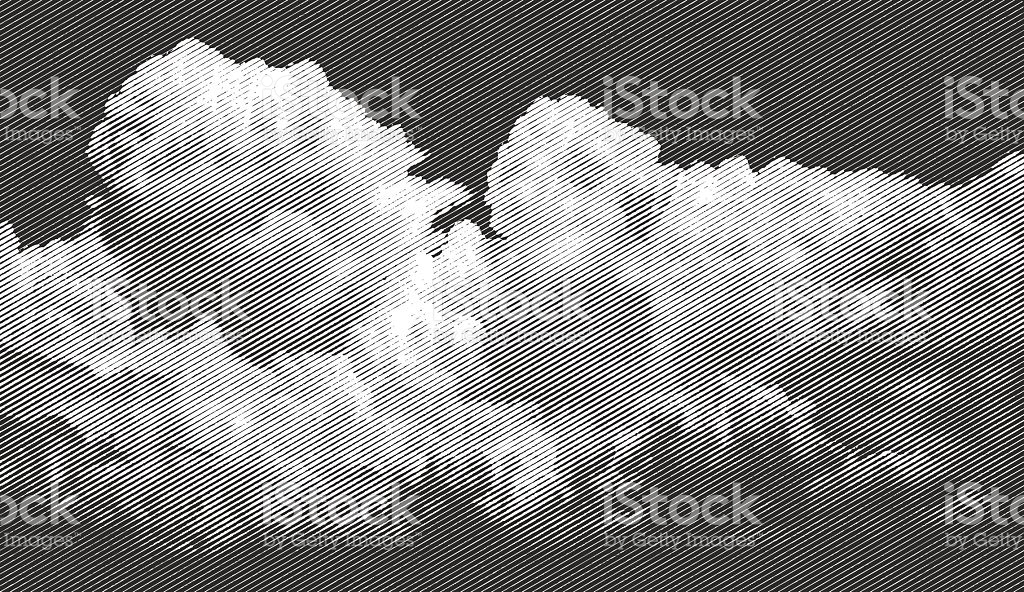 Cloudscape Approaching Storm stock vector art 495240640.