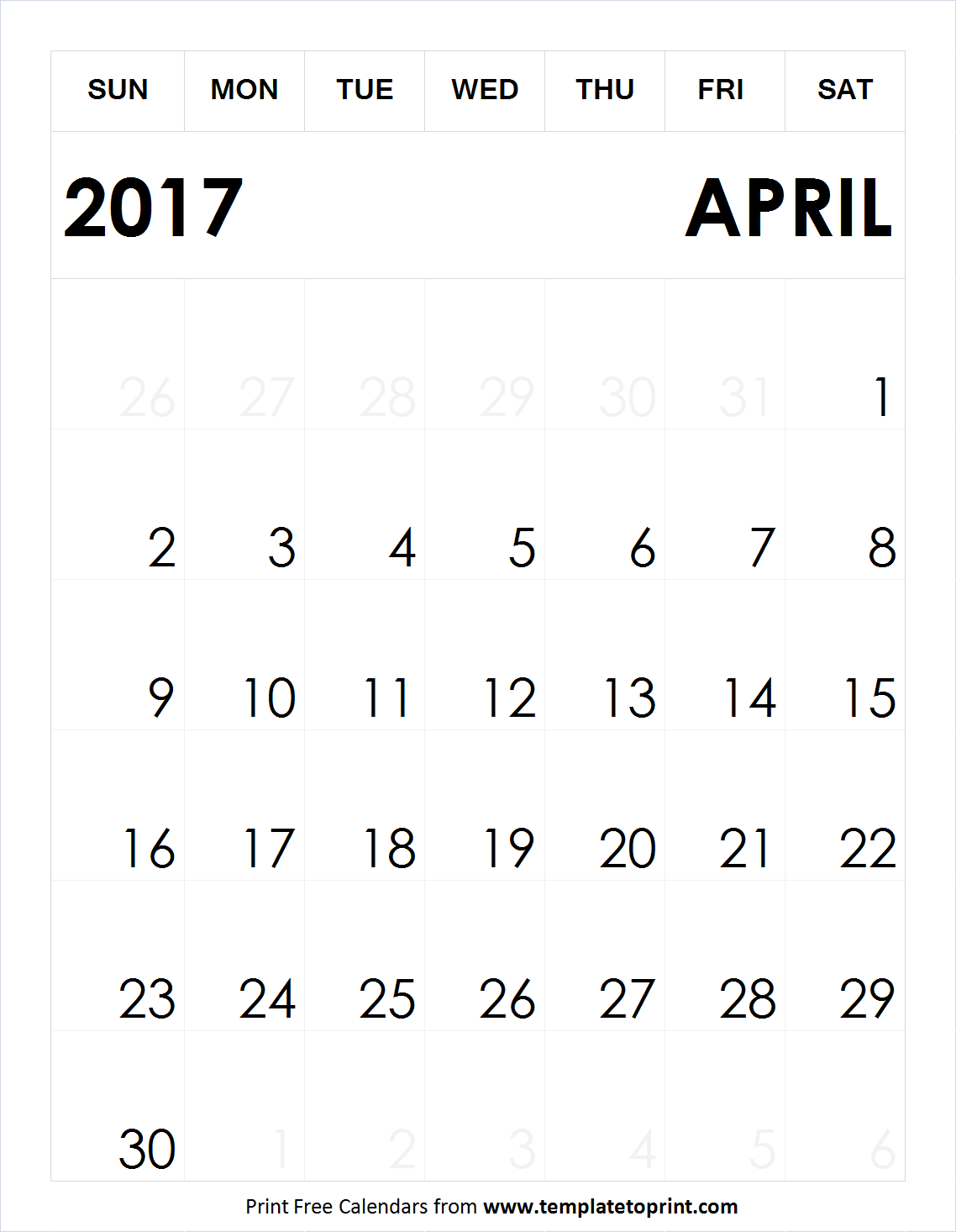 April.