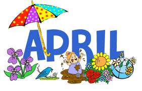 April clip art free.