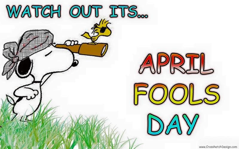 April fools day.