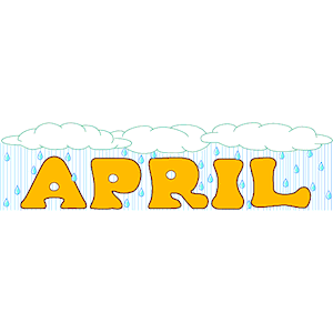 Free april clipart images.