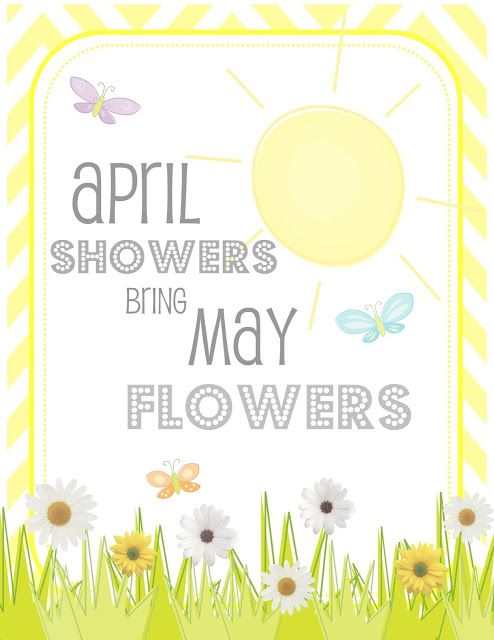 April showers bring may flowers free clipart 6 » Clipart Station.