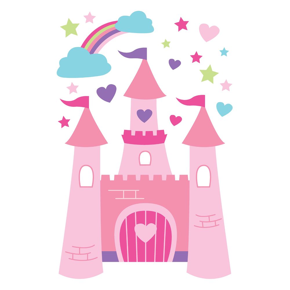 Fairytale Castle Clipart.