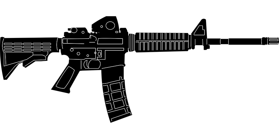 Ar 15 Rifle Svg