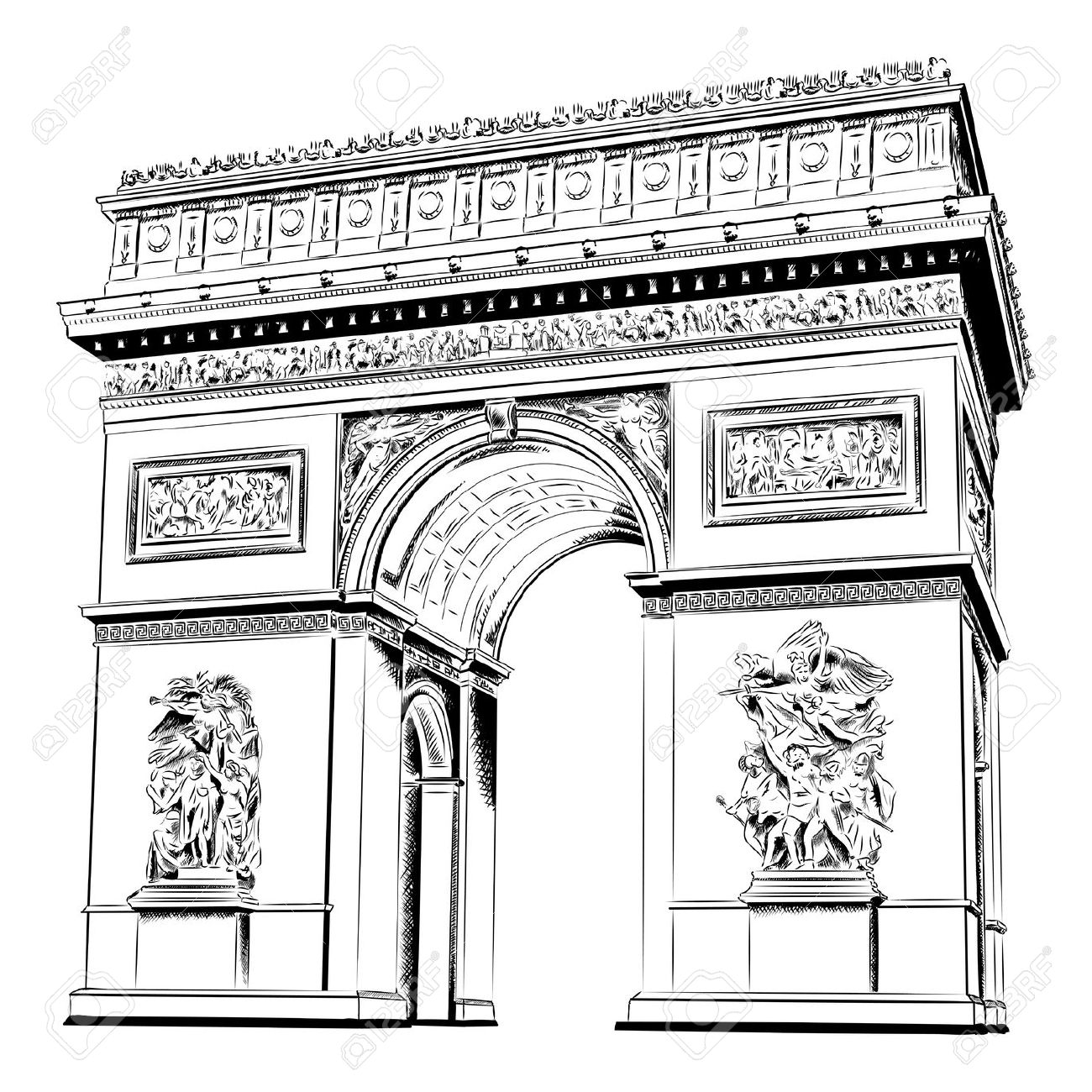 The arc de triomphe clipart 20 free Cliparts | Download images on