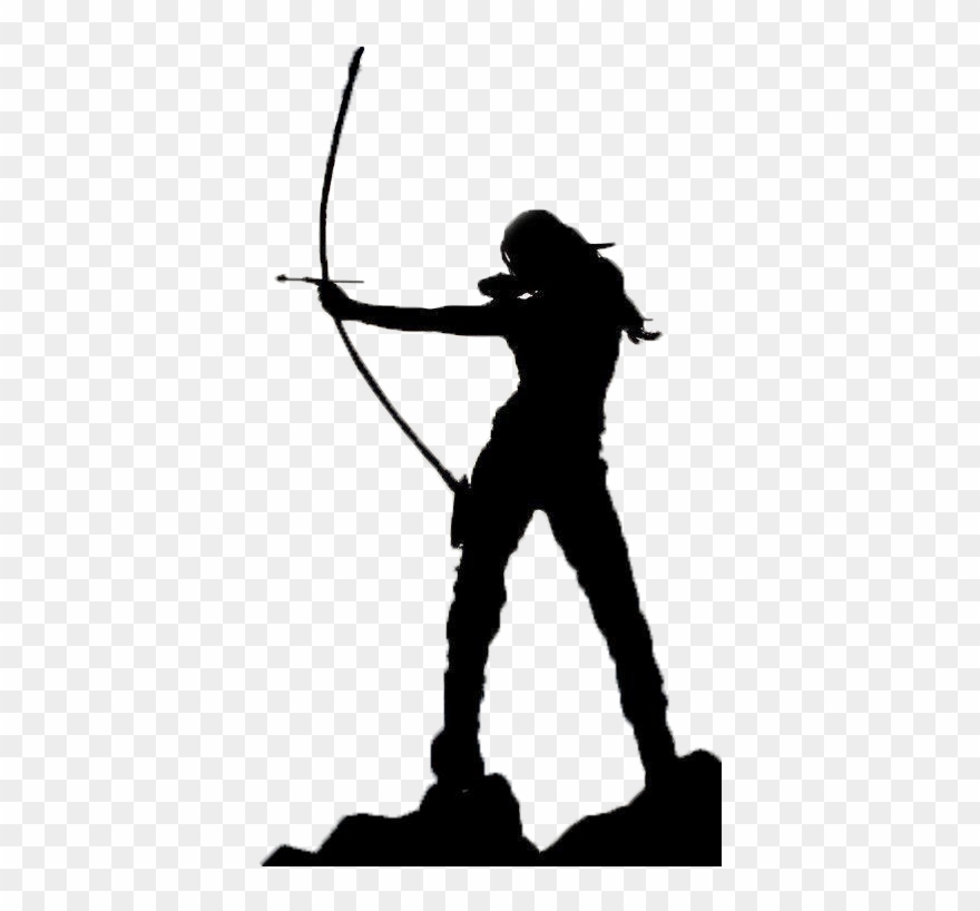 And Arrow Archery Shooting Bowhunting Silhouette.