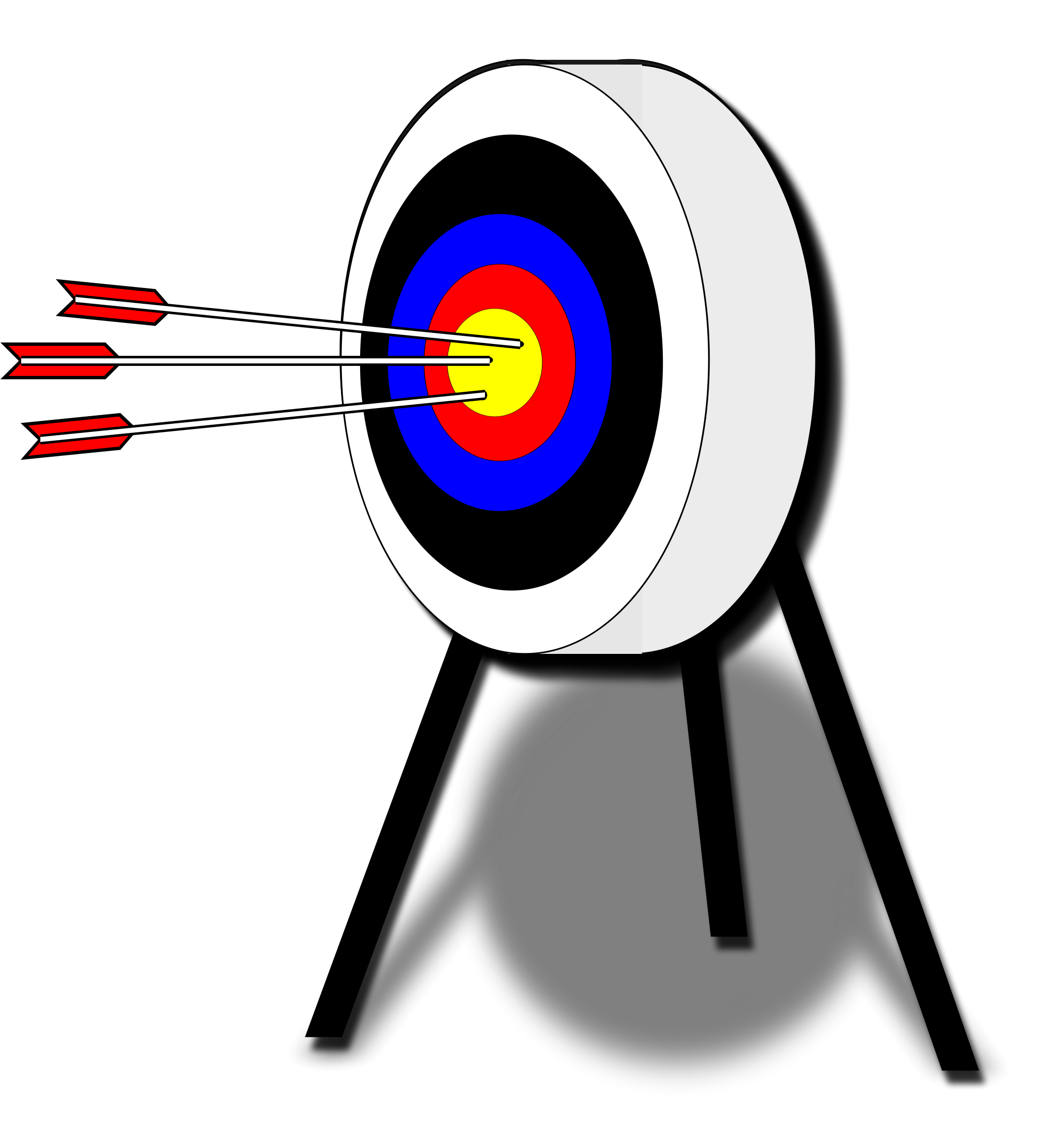 Archery Bullseye Clipart.