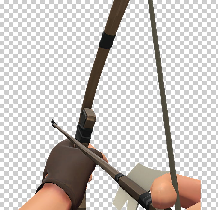 Team Fortress 2 Bow and arrow Ranged weapon, bow PNG clipart.