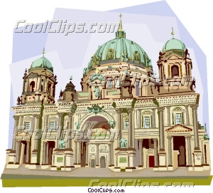 Germany Berliner Dom Berlin Cathedral Clip Art.