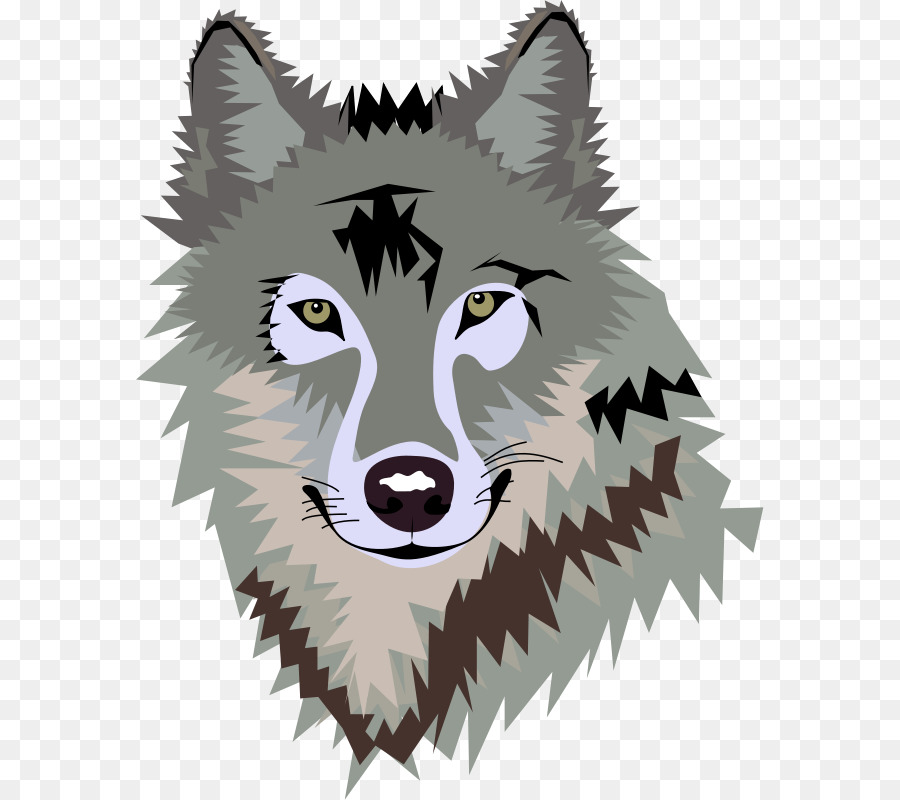 arctic wolf drawing