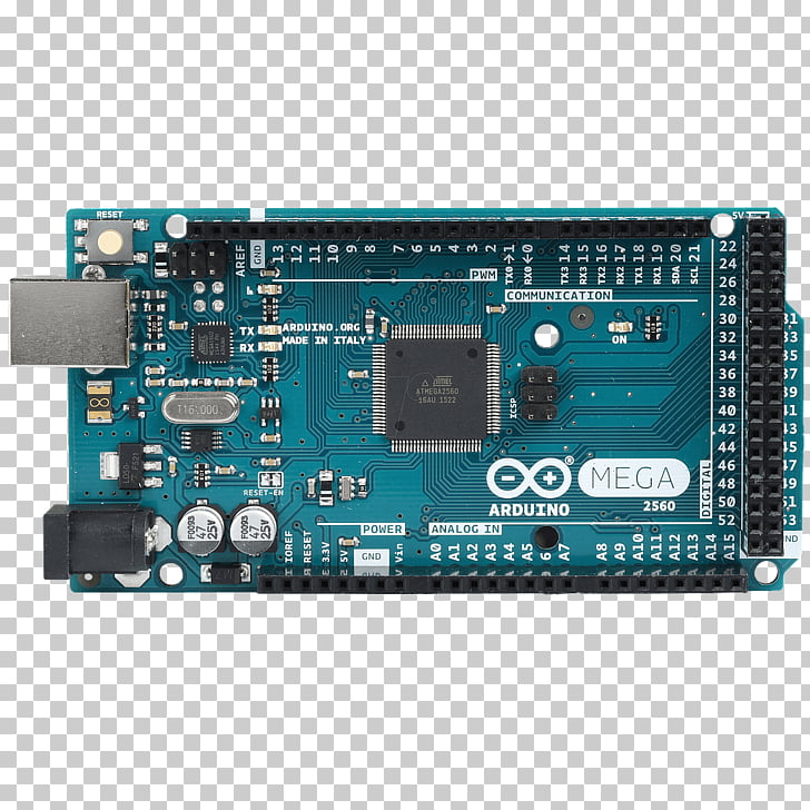 Arduino Mega 2560 Pinout Arduino Uno Printed circuit board.