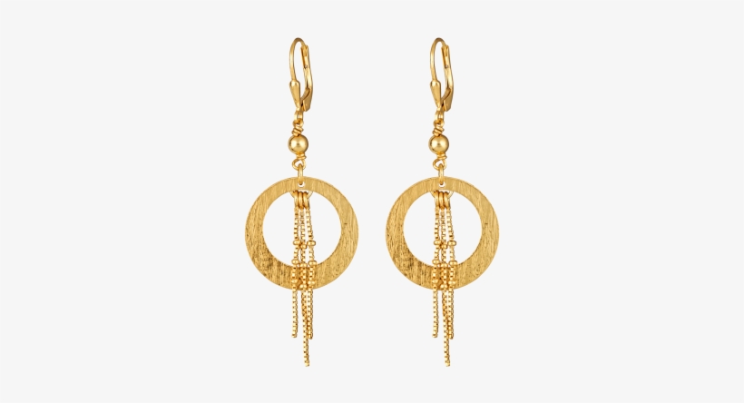 Cadena Y Aretes De Oro Transparent PNG.