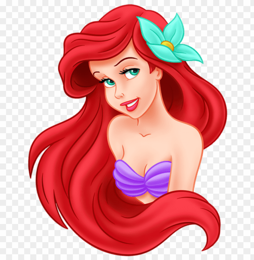 Download ariel the little mermaid cartoon transparent.
