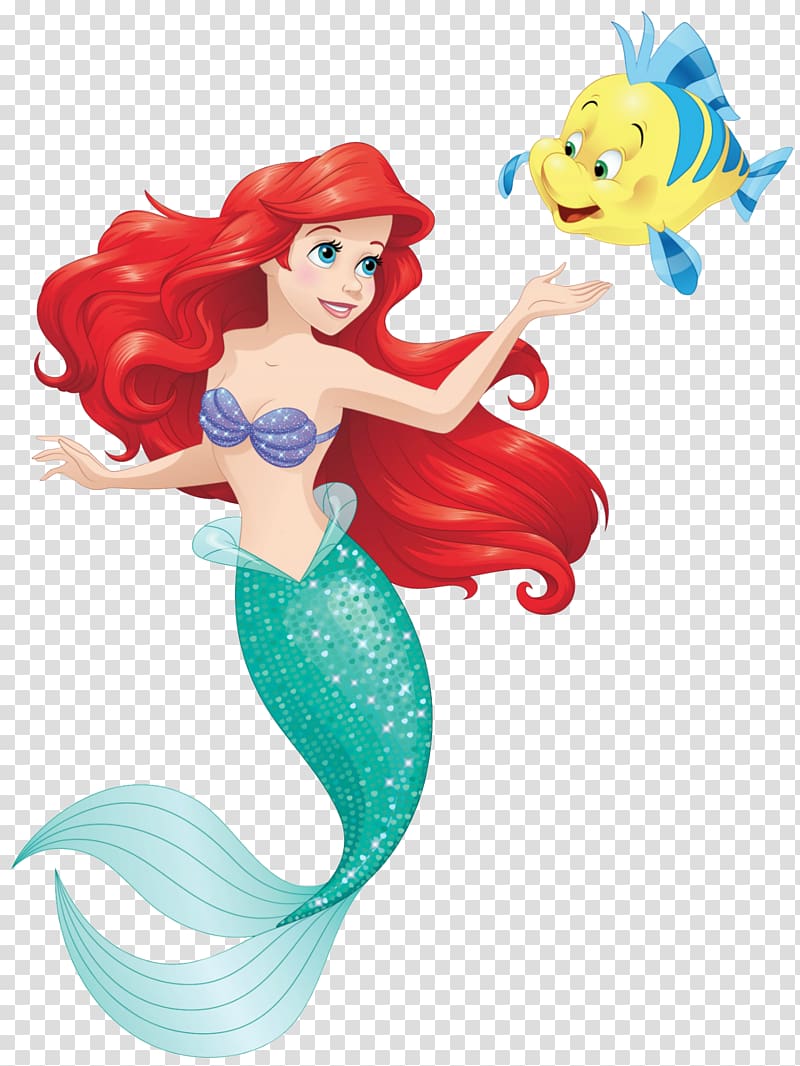 Disney Little Mermaid illustration, Ariel Sebastian Belle.
