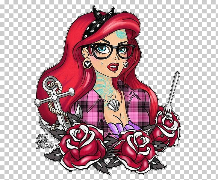 Free Free 97 Gothic Tattooed Disney Princesses Svg SVG PNG EPS DXF File