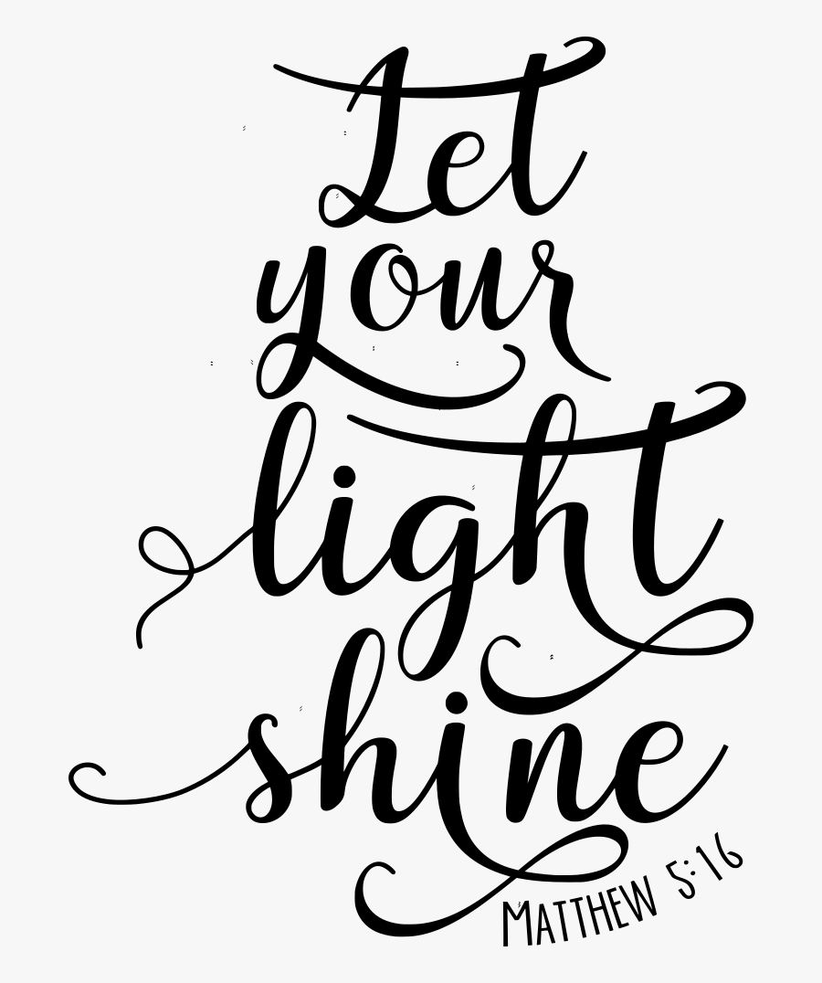 Let Your Light Shine Png , Free Transparent Clipart.