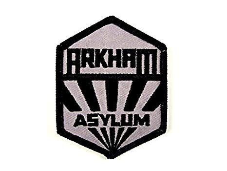 BATMAN Arkham Asylum Sanatorium Uniform Logo PATCH.