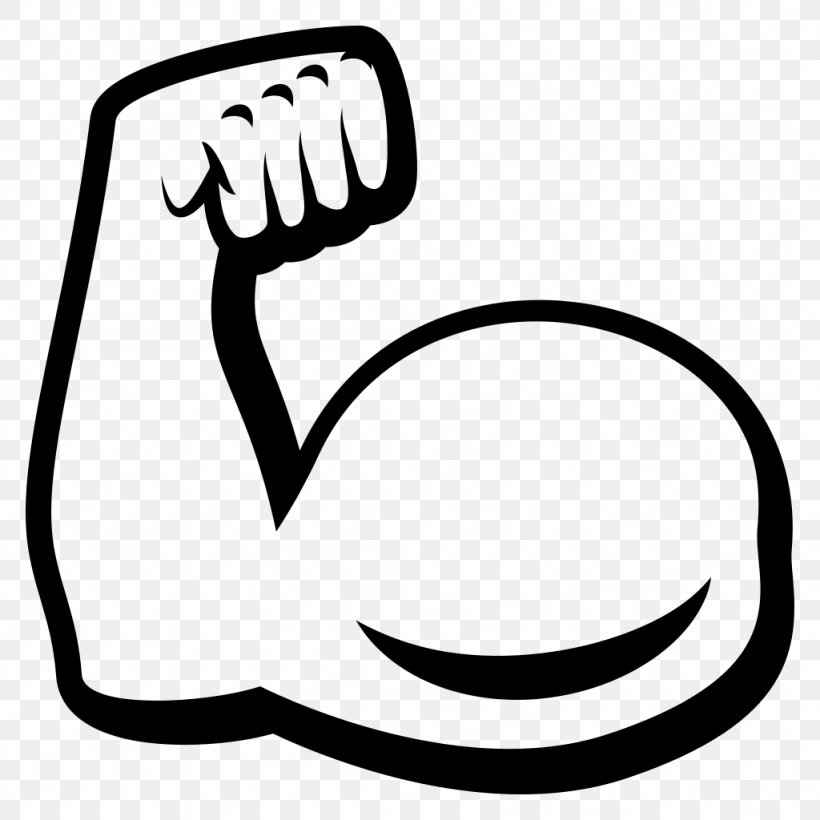 Emoji Muscle Biceps Arm, PNG, 1024x1024px, Emoji, Area, Arm.