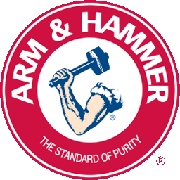 Arm and Hammer logo Clipart Picture.